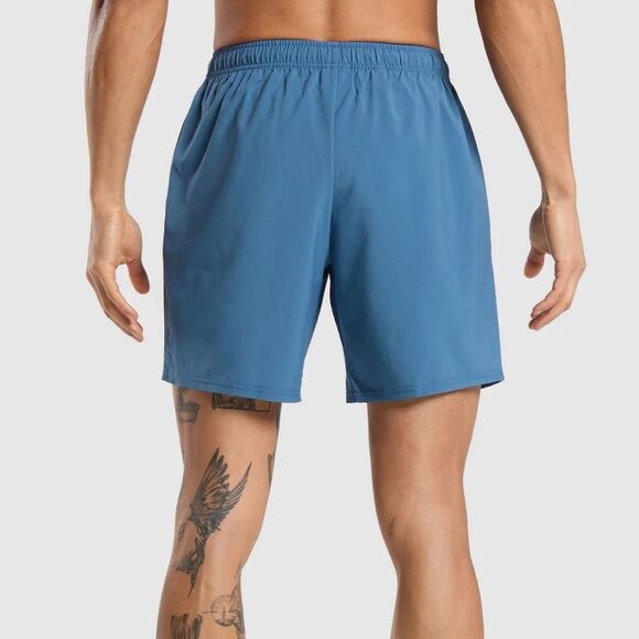 Gymshark‎ Arrival shorts 7” Mens Medium Blue NWT in packaging - Picture 2 of 6